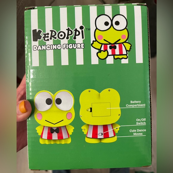 Keroppi by Sanrio and Friends Dancing Figure NEW - Picture 2 of 4